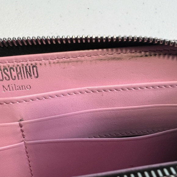 Moschino Pink Space Bear Wallet - Picture 17 of 17